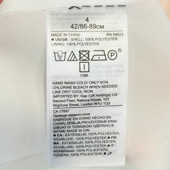 NWT Banana Republic Colorblock Pleated Midi Dress Citron Mix Size 4 - Picture 9 of 10